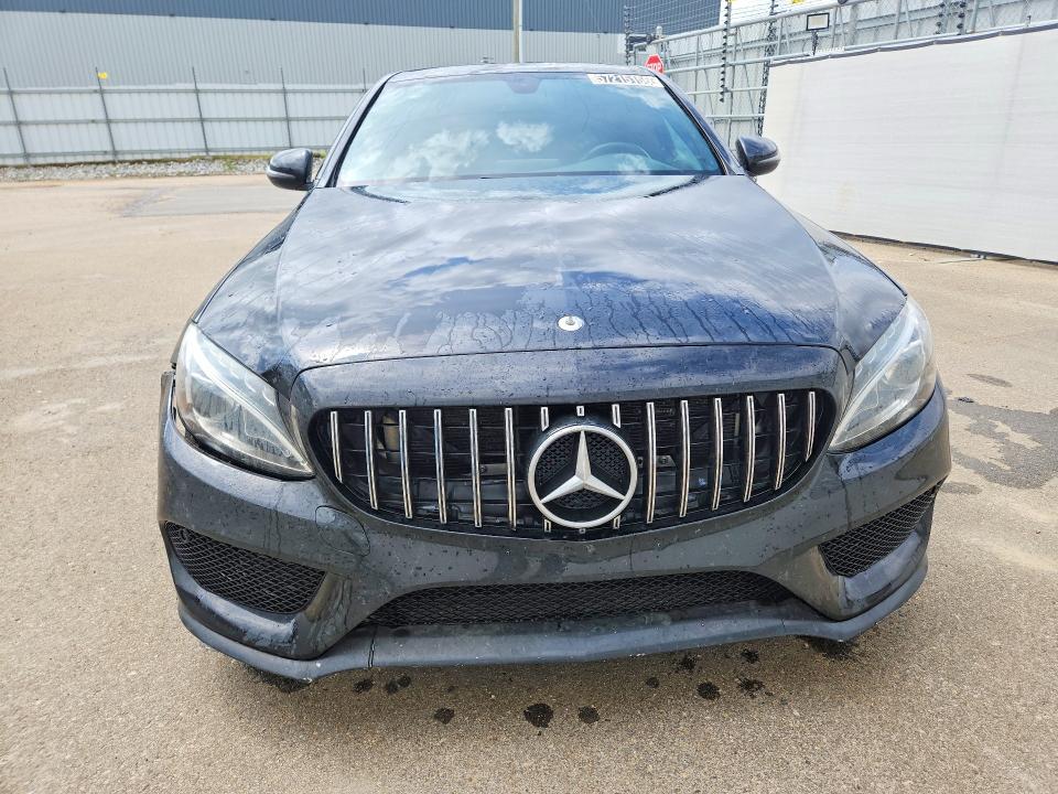 2016 Mercedes-benz C class VIN 55SWF4KBXGU113317 COPART salvage auction — REAR END, On - Bill Of Sale, sold $5,000 on 2026-07-02 (photo 5)