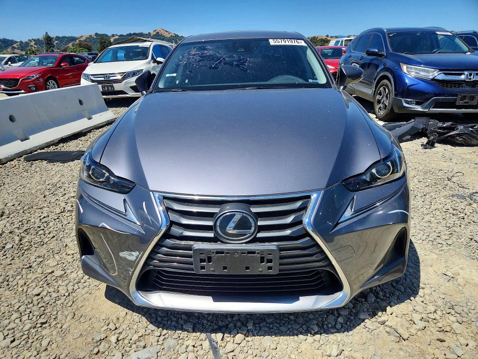 2019 Lexus Is VIN JTHBA1D2XK5090303 COPART salvage auction — REAR END, Ca - Salvage Certificate, sold $600 on 2026-07-28 (photo 5)