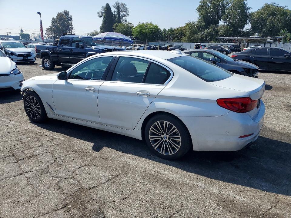 2018 BMW 5er VIN WBAJE5C51JWA94057 COPART salvage auction — FRONT END, CA - SALVAGE CERTIFICATE, sold $11,600 on 2026-07-24 (photo 2)