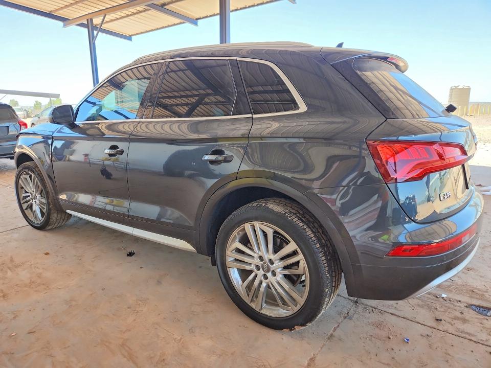 2018 Audi Q5 VIN WA1BNAFYXJ2217455 COPART salvage auction — FRONT END, AZ - CERT OF TITLE - SALVAGE, sold $7,999 on 2026-07-25 (photo 2)