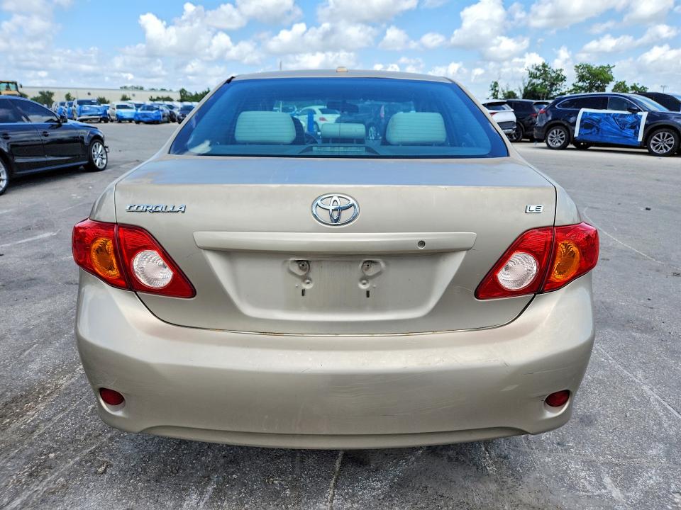 2010 Toyota Corolla VIN 2T1BU4EE1AC353802 COPART salvage auction — FRONT END, FL - CERT OF TITLE SLVG REBUILDABLE, sold $1,200 on 2026-07-02 (photo 6)