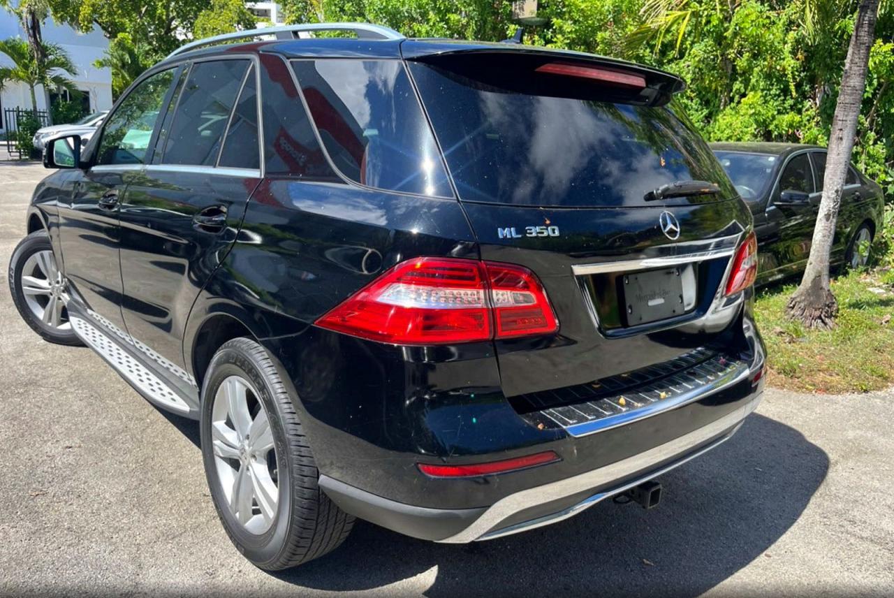 2015 Mercedes-Benz ML-Class VIN 4JGDA5JB7FA557255 COPART salvage auction — Minor Dent/Scratches, FL - CERTIFICATE OF TITLE (P), sold $600 on 2026-07-01 (photo 3)