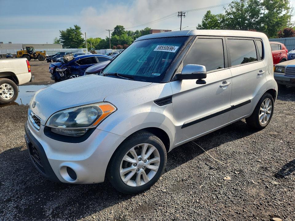 2012 Kia Soul VIN KNDJT2A61C7457373 COPART salvage auction — FRONT END, Ct - Cert Of Title-Salvage, sold $500 on 2026-07-10 (photo 1)