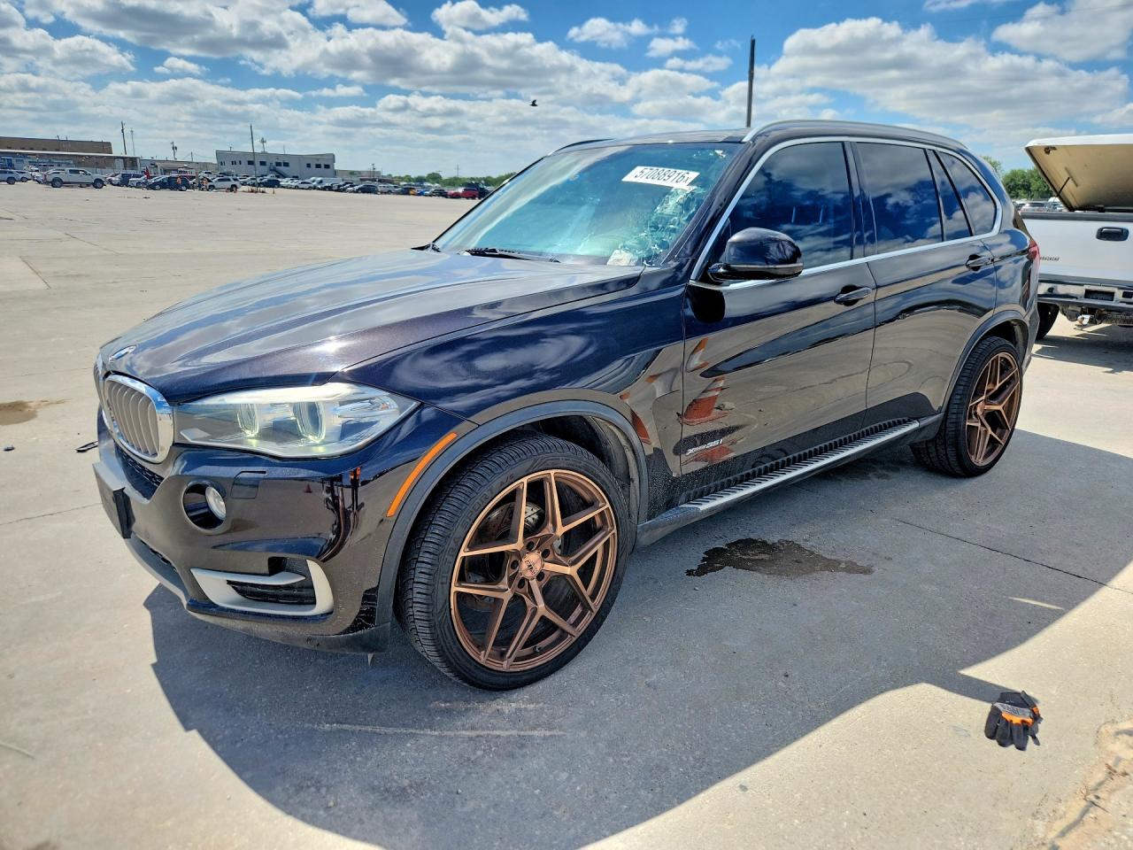 2015 BMW X5 VIN 5UXKR0C5XF0K57972 COPART salvage auction — Normal Wear, TX - CERTIFICATE OF TITLE (P), sold $6,000 on 2026-07-08 (photo 1)