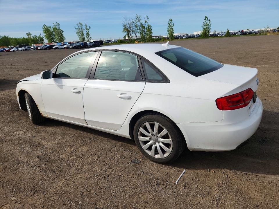 2012 Audi A4 VIN WAUBFCFL4CN016782 COPART salvage auction — FRONT END, Qc - Gravement Accidente, sold $425 on 2026-07-07 (photo 2)