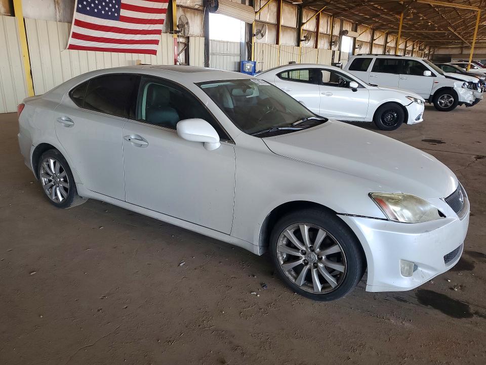 2006 Lexus Is VIN JTHCK262765000230 COPART salvage auction — SIDE, Az - Cert Of Title - Salvage, sold $925 on 2026-07-27 (photo 4)