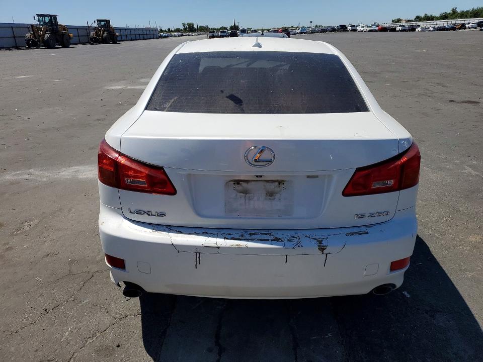 2008 Lexus Is 250 VIN JTHBK262X85057746 COPART salvage auction — FRONT END, CA - SALVAGE CERTIFICATE, sold $200 on 2026-07-13 (photo 6)