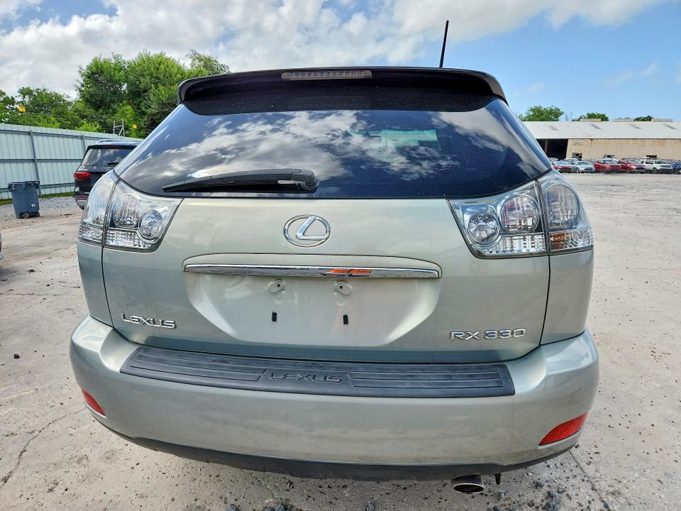 2004 Lexus Rx 330 VIN JTJGA31UX40039762 COPART salvage auction — FRONT END, TX - SALVAGE VEHICLE TITLE (P), sold $400 on 2026-07-28 (photo 6)