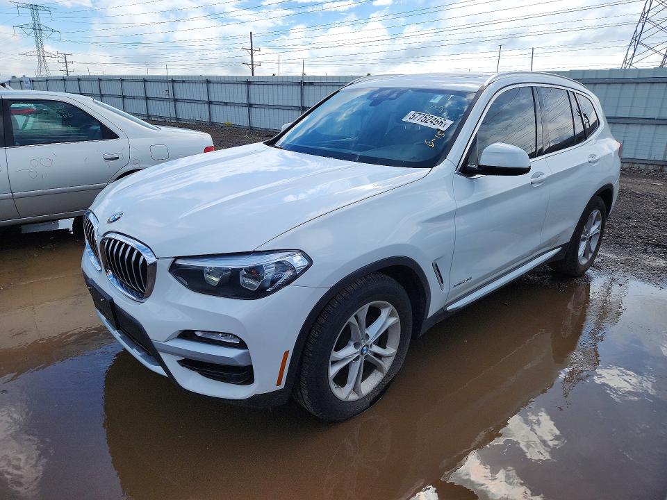 2018 BMW X3 VIN 5UXTR9C56JLD62415 COPART salvage auction — MECHANICAL, IL - CERTIFICATE OF TITLE, sold $6,200 on 2026-07-09 (photo 1)