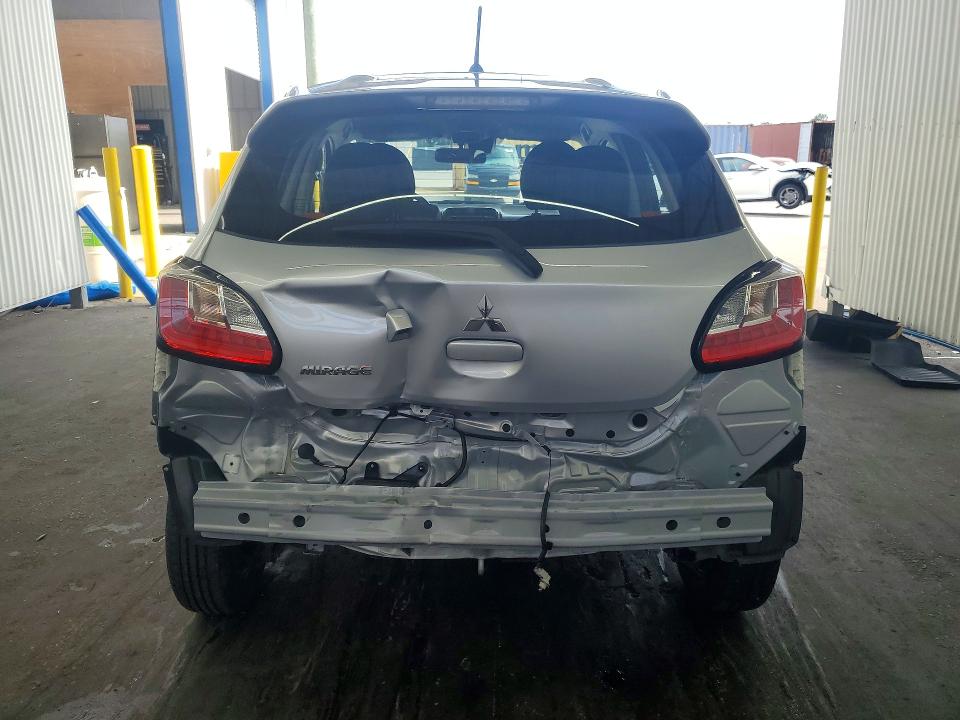 2024 Mitsubishi Mirage VIN ML32AUHJ0RH021524 COPART salvage auction — FRONT END, Fl - Cert Of Title Slvg Rebuildable, sold $2,750 on 2026-07-06 (photo 6)
