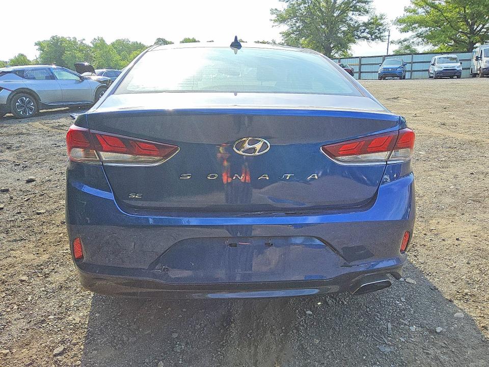 2018 Hyundai Sonata VIN 5NPE24AF7JH666724 COPART salvage auction — FRONT END, Va - Certificate Of Title, sold $200 on 2026-07-09 (photo 6)