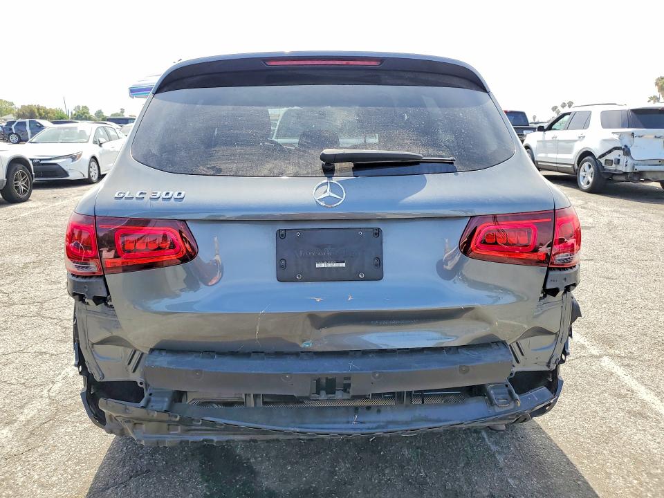 2020 Mercedes-benz Glc VIN W1N0G8DB4LF762070 COPART salvage auction — REAR END, Ca - Salvage Certificate, sold $10,400 on 2026-07-24 (photo 6)