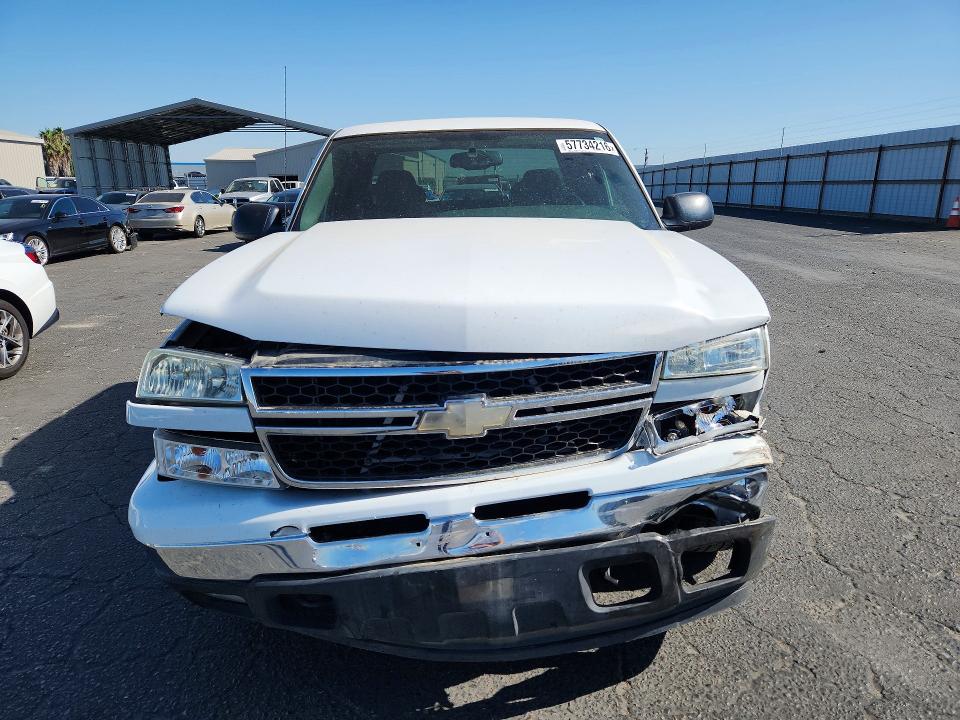 2007 Chevrolet Silverado 1500 VIN 1GCEC19Z57Z101867 COPART salvage auction — FRONT END, Ca - Salvage Certificate, sold $2,400 on 2026-07-09 (photo 5)