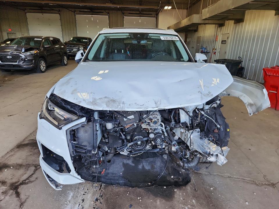 2022 Audi Q7 VIN WA1LJBF75ND022841 COPART salvage auction — VANDALISM, Wi - Junked Vehicle Bill Of Sale, sold $7,600 on 2026-07-13 (photo 5)