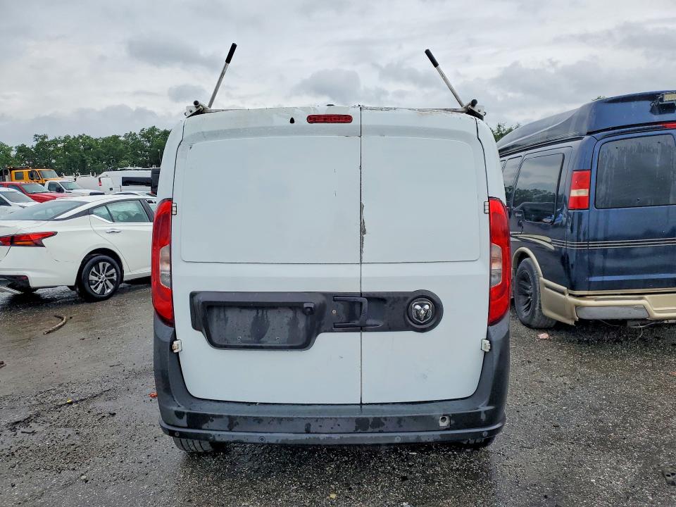 2017 Ram Promaster city VIN ZFBERFAB9H6H17283 COPART salvage auction — FRONT END, MD - CERT OF SALVAGE > 75% DAMAGE, sold $1,400 on 2026-07-28 (photo 6)