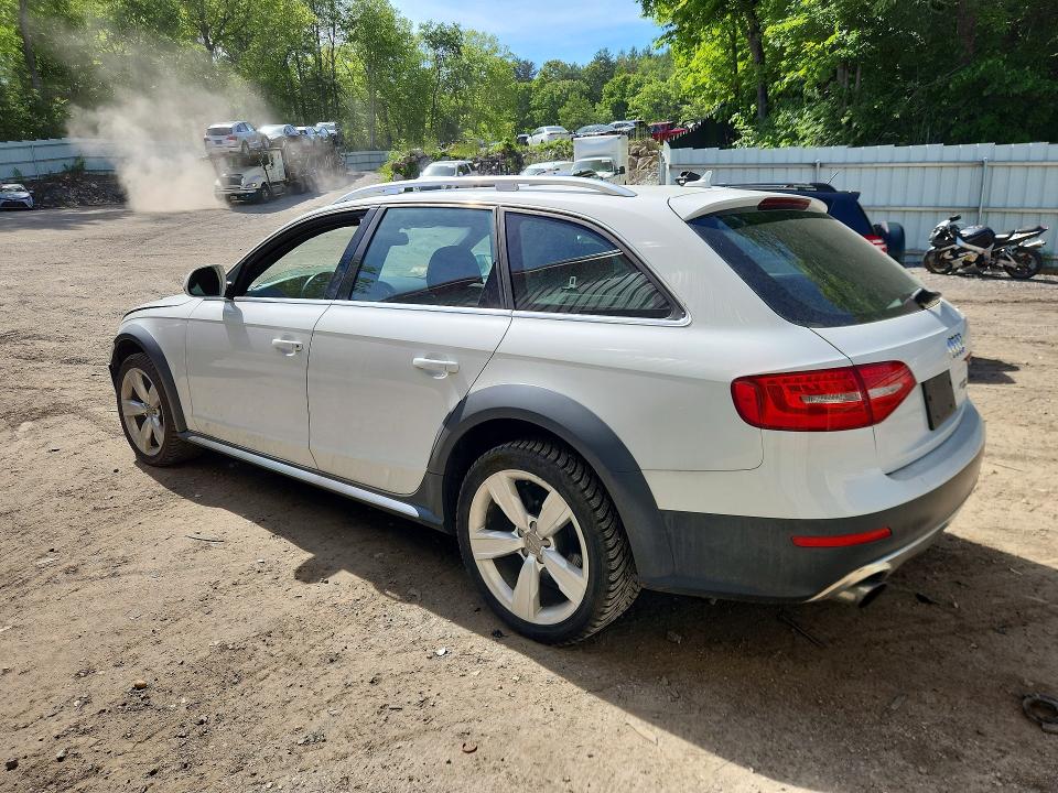 2014 Audi A4 allroad VIN WA1UFAFL6EA131856 COPART salvage auction — FRONT END, VT - CERT OF TITLE-REBUILT VEHICLE, sold $350 on 2026-07-27 (photo 2)