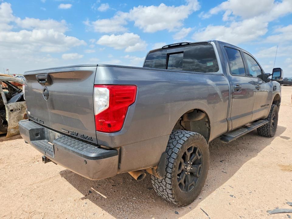 2018 Nissan TITAN VIN 1N6BA1F46JN529458 COPART salvage auction — FRONT END, Tx - Salvage Vehicle Title, sold $7,400 on 2026-07-15 (photo 3)