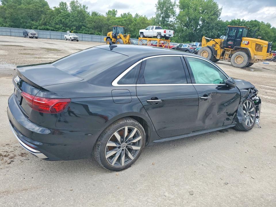 2020 Audi A4 VIN WAUHMAF4XLA042484 COPART salvage auction — FRONT END, Ia - Cert Of Title-Salvage Title, sold $4,750 on 2026-07-31 (photo 3)
