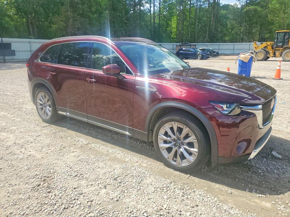 2024 Mazda VIN JM3KKDHD3R1121122 COPART salvage auction — SIDE, Nc - Salvage Certificate Of Title, sold $5,500 on 2026-07-31 (photo 4)