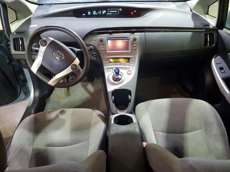 2012 Toyota Prius VIN JTDKN3DU9C1614181 COPART salvage auction — REAR END, Mi - Certificate Of Title, sold $2,050 on 2026-07-10 (photo 8)