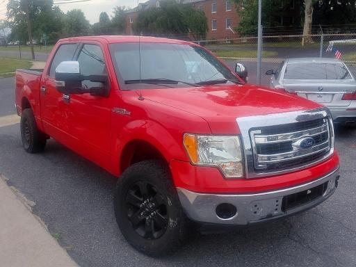2014 Ford F-150 VIN 1FTFW1CF8EFC00899 COPART salvage auction — DAMAGE HISTORY, Pa - Certificate Of Salvage (P), sold $2,750 on 2026-07-02 (photo 1)