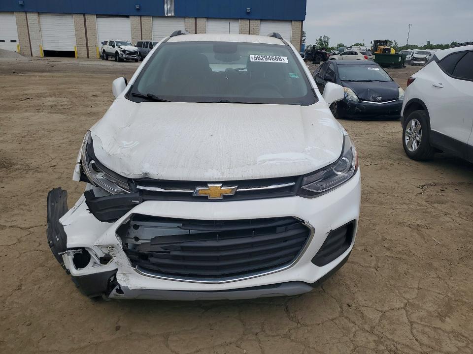 2018 Chevrolet Trax VIN KL7CJPSB4JB596380 COPART salvage auction — REAR END, Mi - Cert Of Title-Salvage Vehicle, sold $800 on 2026-07-14 (photo 5)