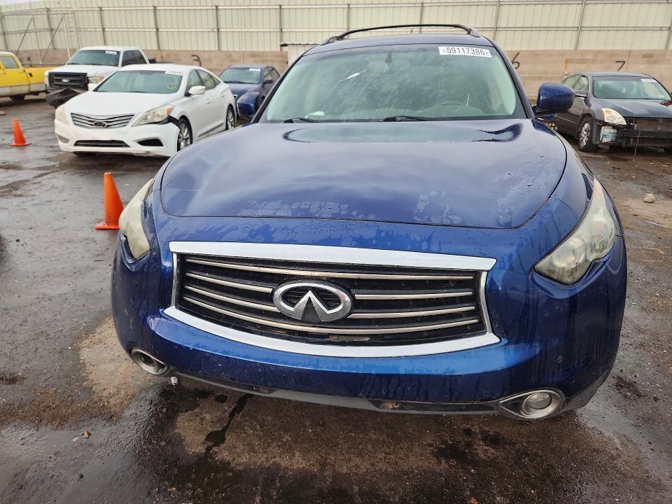 2012 Infiniti Fx VIN JN8AS1MW6CM151607 COPART salvage auction — FRONT END, NM - CERT OF TITLE-SALVAGE (P), sold $200 on 2026-07-27 (photo 5)