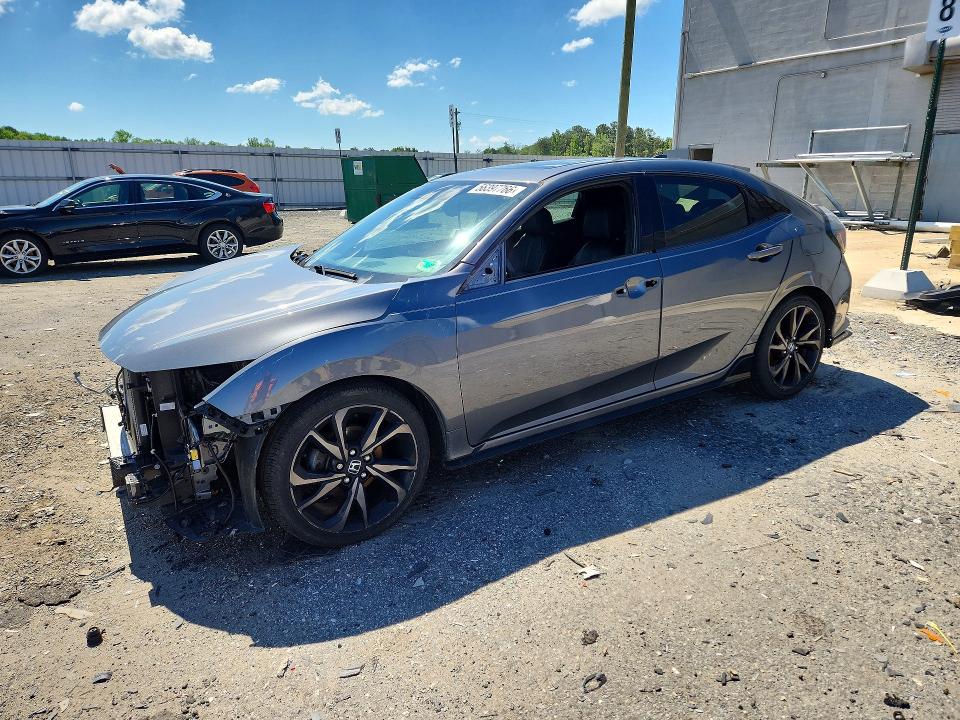 2017 Honda VIN SHHFK7H9XHU412874 COPART salvage auction — FRONT END, VA - CERT OF TITLE - SALVAGE, sold $4,700 on 2026-07-08 (photo 1)