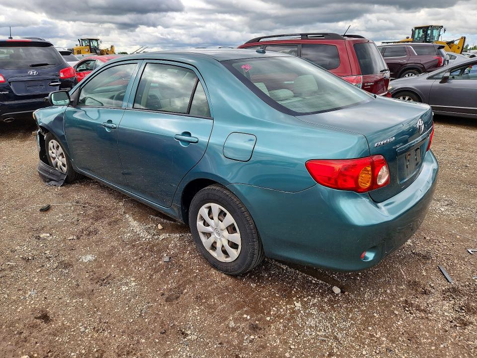 2009 Toyota Corolla VIN JTDBL40E99J014604 COPART salvage auction — FRONT END, Il - Salvage Certificate, sold $275 on 2026-07-28 (photo 2)