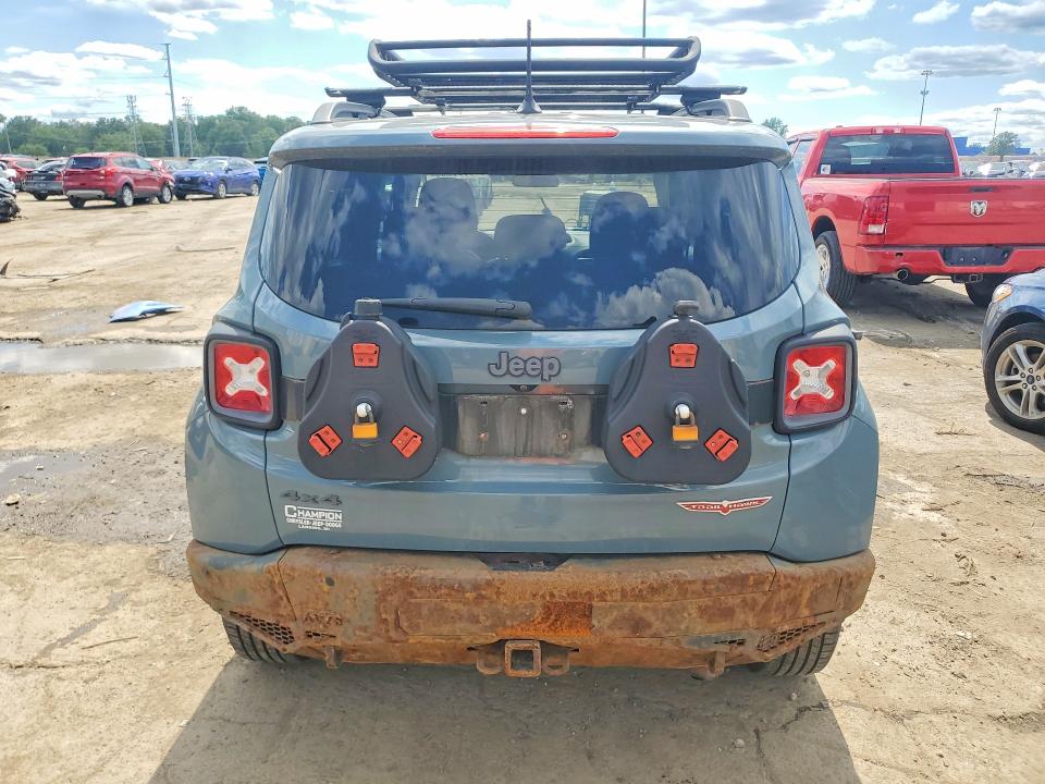 2016 Jeep VIN ZACCJBCTXGPD92775 COPART salvage auction — FRONT END, Mi - Certificate Of Title, sold $1,150 on 2026-07-08 (photo 6)