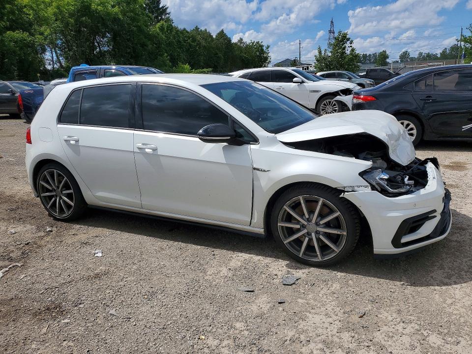 2019 Volkswagen Golf r VIN WVWVA7AU8KW171706 COPART salvage auction — FRONT END, On - Permit Salvage, sold $3,150 on 2026-07-14 (photo 4)