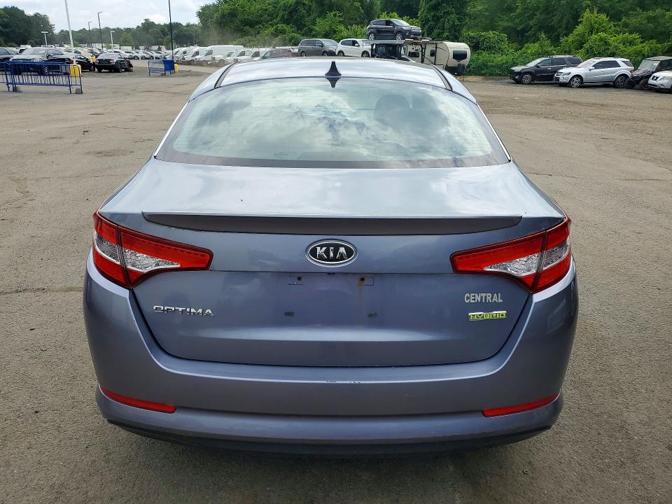 2012 Kia Optima hybrid VIN KNAGM4ADXC5011507 COPART salvage auction — MINOR DENT/SCRATCHES, Ma - Certificate Of Title, sold $2,800 on 2026-07-30 (photo 6)