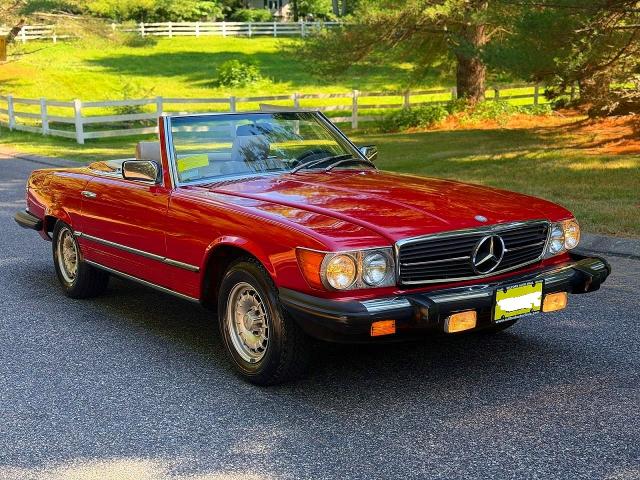 1982 Mercedes-benz 380 VIN WDBBA45A6CB013194 — COPART salvage auction photo