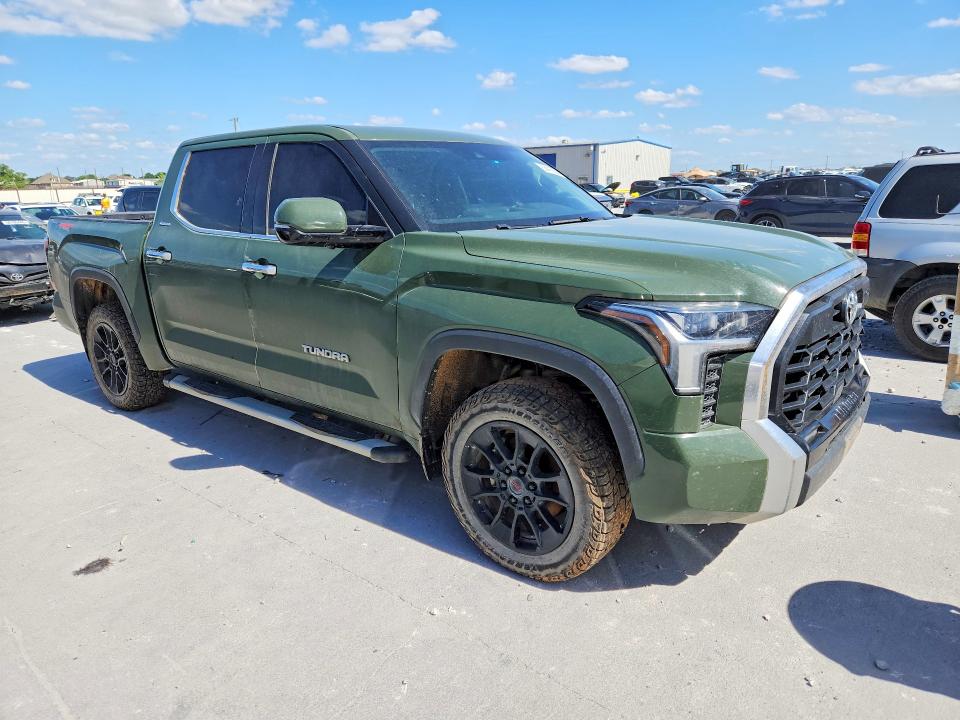 2022 Toyota Tundra VIN 5TFJA5DB4NX048108 COPART salvage auction — MECHANICAL, Ne - Cert Of Title-Salvage, sold $18,400 on 2026-07-17 (photo 4)