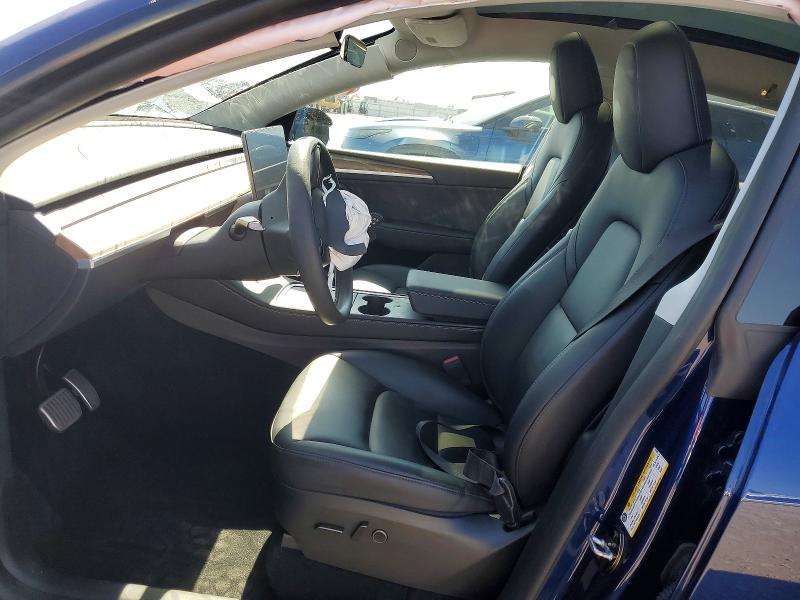 2023 Tesla Model y VIN 7SAYGDEE2PA151606 COPART salvage auction — FRONT END, Ca - Salvage Certificate, sold $8,900 on 2026-07-02 (photo 7)