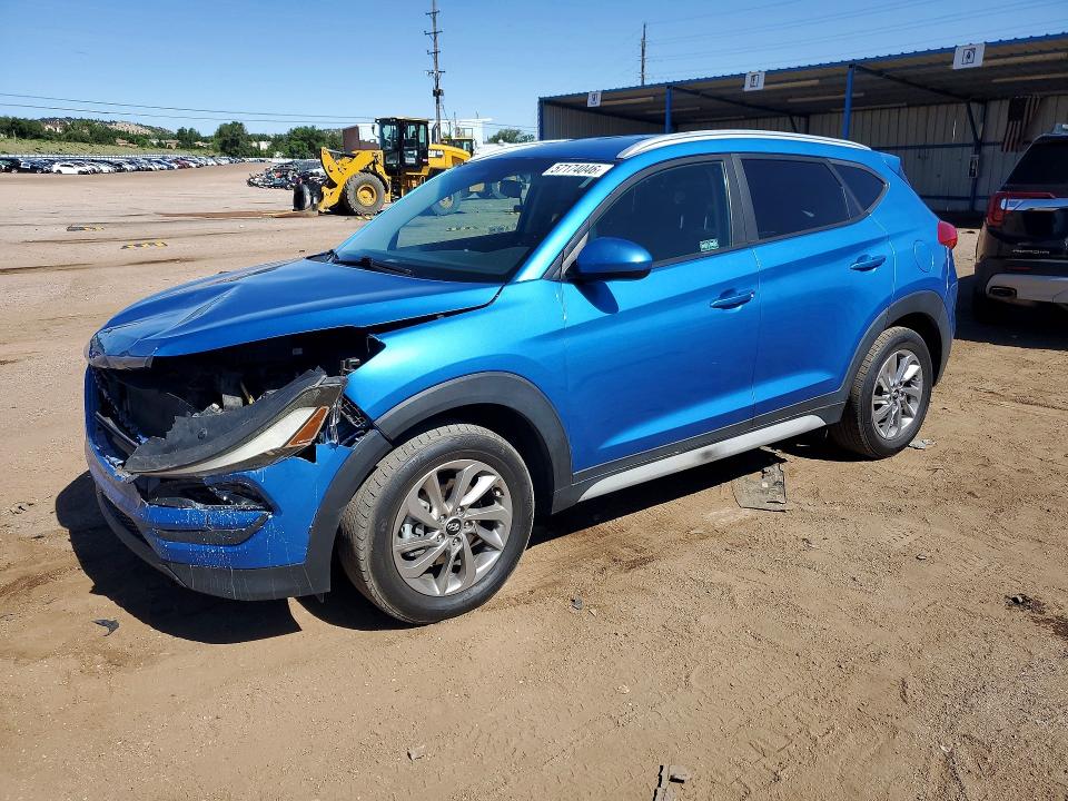 2018 Hyundai VIN KM8J3CA43JU735284 COPART salvage auction — FRONT END, Co - Salvage Title, sold $2,700 on 2026-07-15 (photo 1)