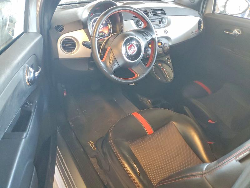 2014 Fiat 500 VIN 3C3CFFGEXET294506 COPART salvage auction — FRONT END, CA - SALVAGE CERTIFICATE, sold $200 on 2026-08-10 (photo 8)