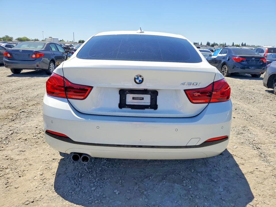 2018 BMW VIN WBA4J1C58JBG77217 COPART salvage auction — FRONT END, Ca - Dis/Dlr/Exp Only Clean Title, sold $2,550 on 2026-07-09 (photo 6)