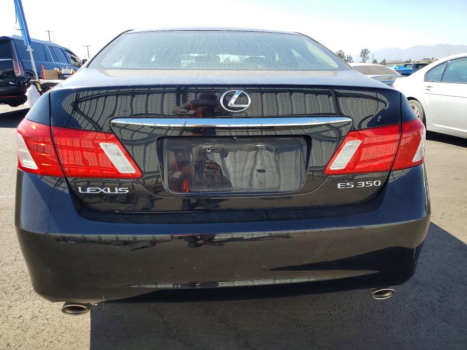 2009 Lexus Es 350 VIN JTHBJ46G192323541 COPART salvage auction — REAR END, Ca - Salvage Certificate, sold $3,250 on 2026-07-06 (photo 6)