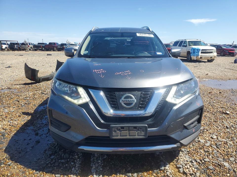 2017 Nissan Rogue VIN JN8AT2MT0HW404991 COPART salvage auction — REAR END, Tx - Salvage Vehicle Title, sold $1,050 on 2026-07-07 (photo 5)