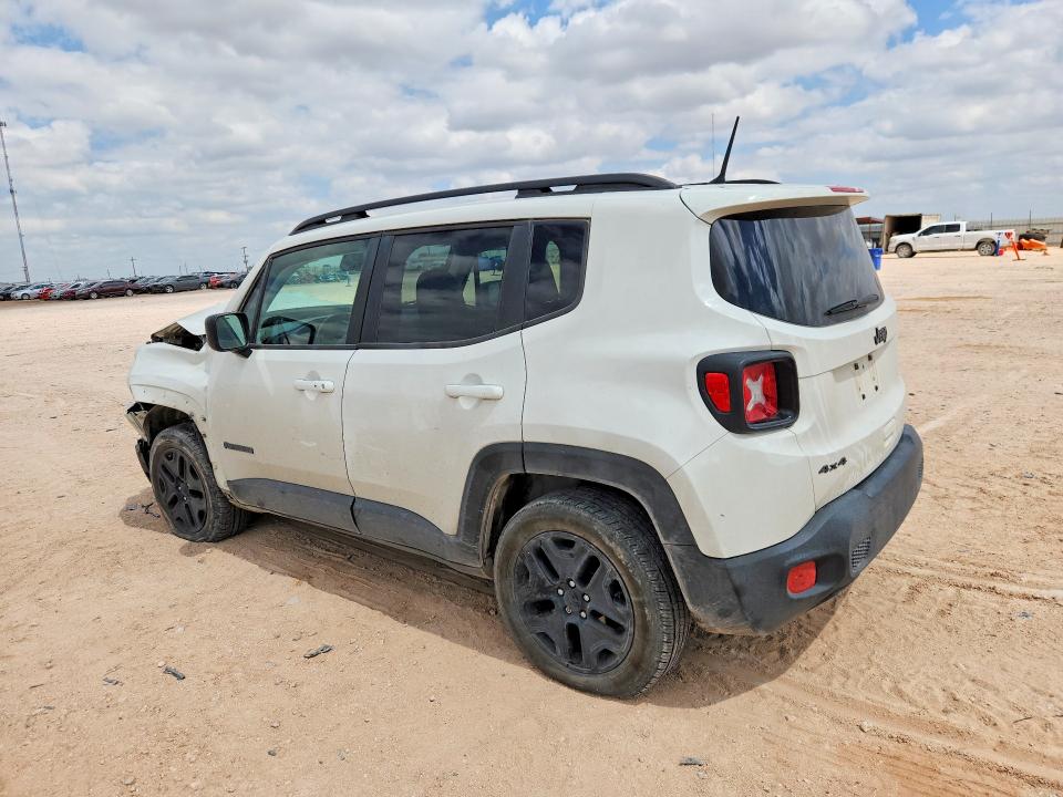 2018 Jeep Renegade VIN ZACCJBAB0JPJ14594 COPART salvage auction — FRONT END, Tx - Salvage Vehicle Title, sold $1,400 on 2026-07-08 (photo 2)