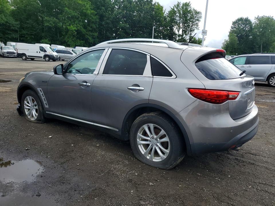 2010 Infiniti Fx35 VIN JN8AS1MW1AM851791 COPART salvage auction — FRONT END, Wv - Certificate Of Title (P), sold $475 on 2026-07-09 (photo 2)