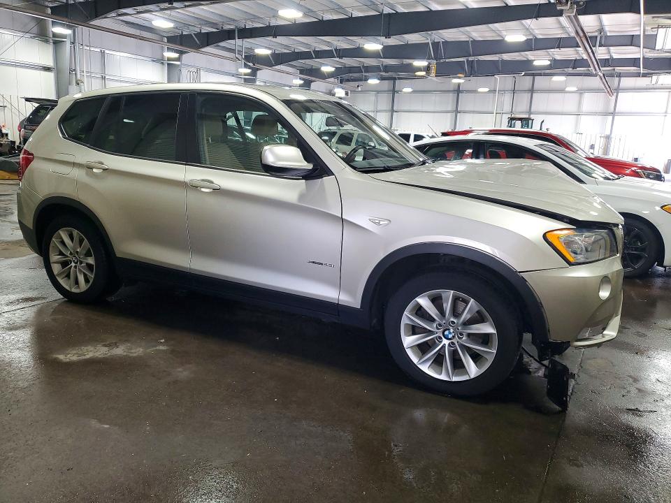 2014 BMW X3 VIN 5UXWX9C54E0D23204 COPART salvage auction — FRONT END, Mn - Cert Of Title-Salvage, sold $225 on 2026-07-28 (photo 4)