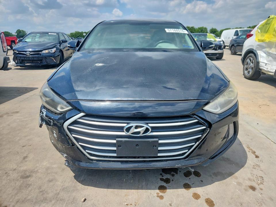 2017 Hyundai Elantra VIN 5NPD84LF2HH061480 COPART salvage auction — FRONT END, Tx - Salvage Vehicle Title, sold $2,400 on 2026-07-02 (photo 5)
