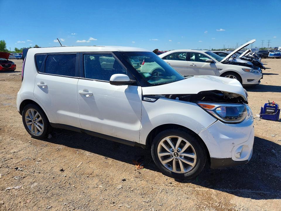 2017 Kia VIN KNDJP3A52H7442597 COPART salvage auction — FRONT END, IL - SALVAGE CERTIFICATE, sold $525 on 2026-07-28 (photo 4)