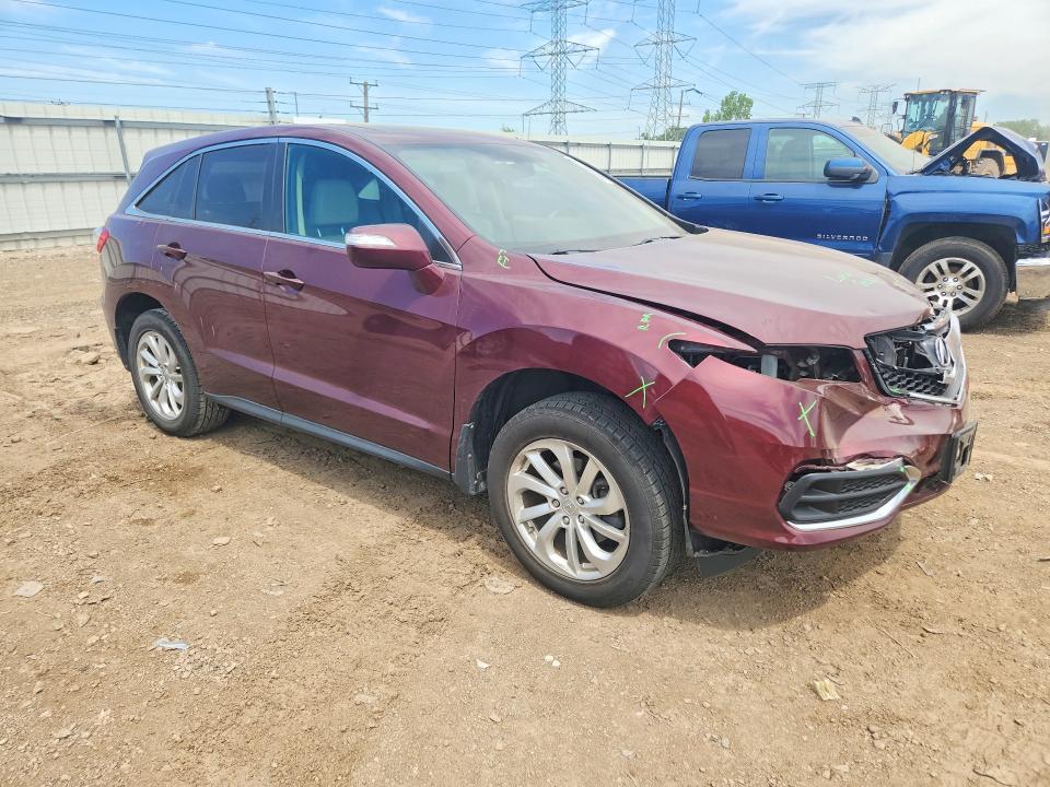 2017 Acura VIN 5J8TB4H55HL015913 COPART salvage auction — FRONT END, Il - Salvage Certificate, sold $5,800 on 2026-07-09 (photo 4)