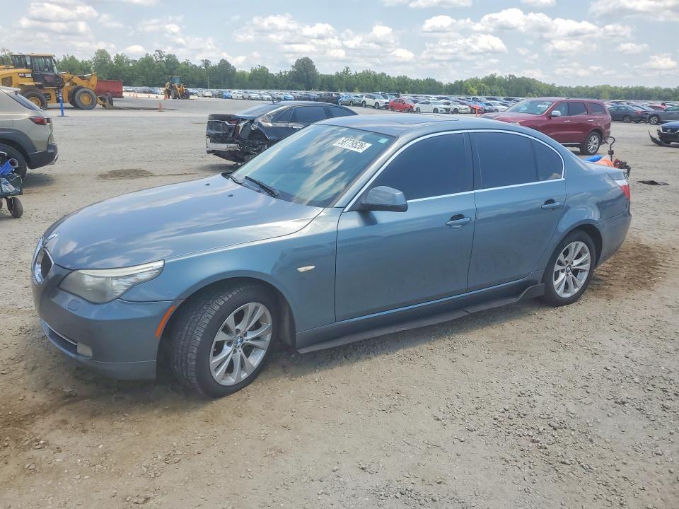 2010 BMW 5er VIN WBANV9C54AC390200 COPART salvage auction — SIDE, Nc - Salvage Certificate Of Title, sold $200 on 2026-08-03 (photo 1)