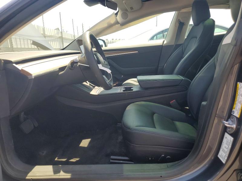 2023 Tesla Model 3 VIN 5YJ3E1EA3PF656579 COPART salvage auction — SIDE, Salvage Title, sold $8,300 on 2026-07-13 (photo 7)