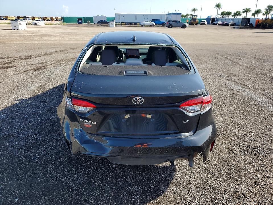 2022 Toyota Corolla VIN 5YFEPMAE7NP382821 COPART salvage auction — REAR END, FL - CERT OF TITLE SLVG REBUILDABLE, sold $6,100 on 2026-07-20 (photo 6)