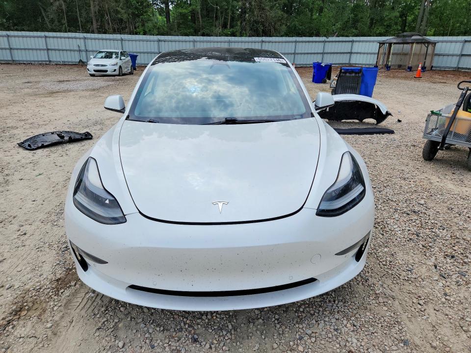 2021 Tesla Model 3 VIN 5YJ3E1EA9MF977103 COPART salvage auction — REAR END, Nc - Salvage Certificate Of Title, sold $5,100 on 2026-07-24 (photo 5)